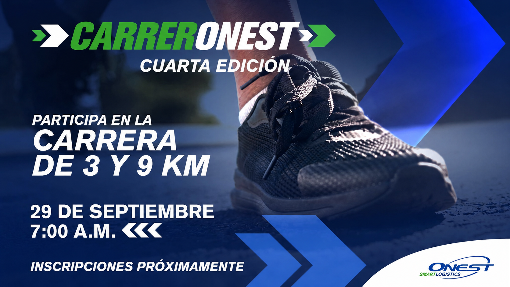 CarrerOnest 2026 - Carrera de 3 y 9 km